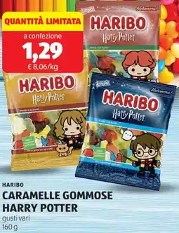 ALDI Haribo caramelle gommose harry potter offerta
