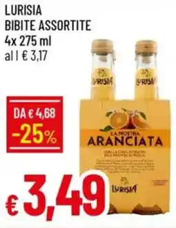 IperFamila Lurisia bibite assortite offerta