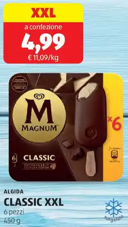 ALDI Algida classic xxl offerta