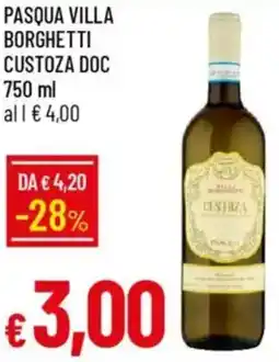 IperFamila Pasqua villa borghetti custoza DOC offerta