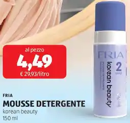 ALDI Fria mousse detergente offerta