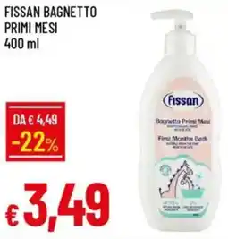 IperFamila Fissan bagnetto primi mesi offerta