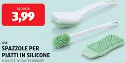 ALDI Joie spazzole per piatti in silicone offerta