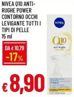 IperFamila Nivea q10 anti- rughe power contorno occhi levigante tutti i tipi di pelle offerta