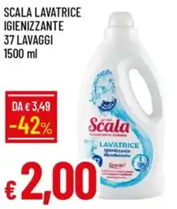 IperFamila Scala lavatrice igienizzante offerta