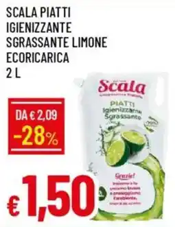 IperFamila Scala piatti igienizzante sgrassante limone ecoricarica offerta