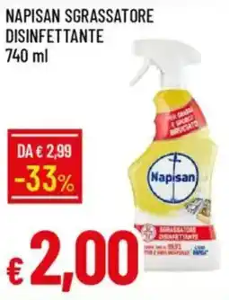 IperFamila Napisan sgrassatore disinfettante offerta