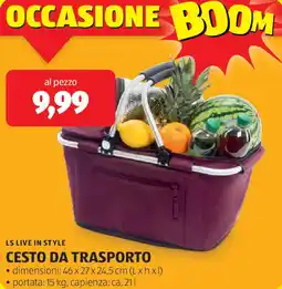 ALDI Ls live in style cesto da trasporto offerta