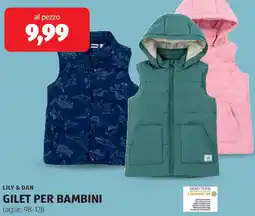 ALDI Lily & dan gilet per bambini offerta