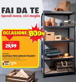ALDI Workzone scaffale per carichi pesanti offerta