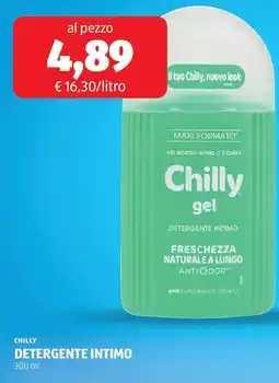 ALDI Chilly detergente intimo offerta