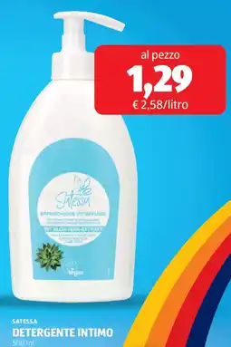ALDI Satessa detergente intimo offerta