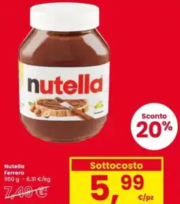 Interspar Nutella Ferrero offerta