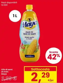 Interspar Olio di semi di mais Maya offerta