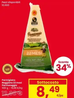 Interspar Parmigiano Reggiano 22 mesi Parmareggio offerta