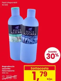 Interspar Bagnodoccia assortito Felce Azzurra offerta