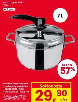 Interspar Pentola a pressione Spyrit offerta