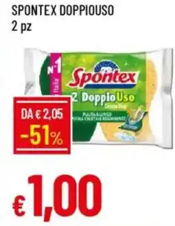 IperFamila SPONTEX Doppiouso 2 pz offerta