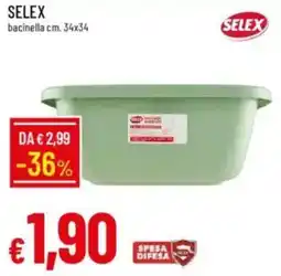 IperFamila SELEX bacinella offerta