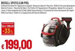 IperFamila BISSELL SPOTCLEAN PRO, offerta