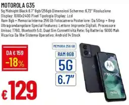 IperFamila MOTOROLA G35 RAM 8GB offerta