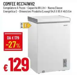 IperFamila COMFEE RCC141WH2 offerta