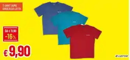IperFamila T-SHIRT UOMO GIROCOLLO LOTTO offerta