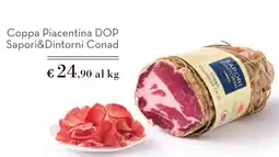Spazio Conad Coppa Piacentina DOP Sapori&Dintorni Conad offerta