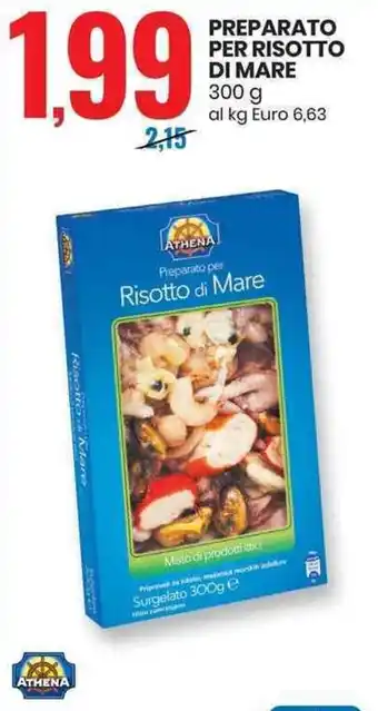 Eurospin Athena preparato per risotto di mare offerta