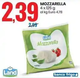 Eurospin Land mozzarella offerta