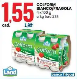 Eurospin Land colform bianco/fragola offerta