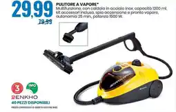 Eurospin Εnkho pulitore a vapore offerta