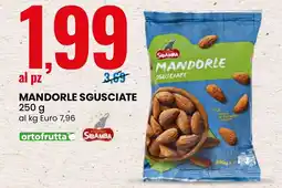 Eurospin Sibamba mandorle sgusciate offerta