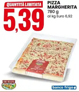 Eurospin Tre mulini pizza margherita offerta