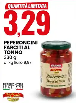 Eurospin Peperoncini farciti al tonno offerta