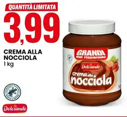 Eurospin Dolciando crema alla nocciola offerta