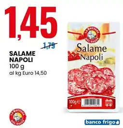 Eurospin La bottega del gusto salame napoli offerta