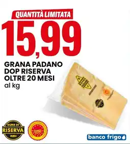 Eurospin Grana padano dop riserva oltre 20 mesi offerta