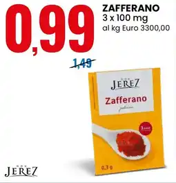 Eurospin Don jerez zafferano offerta