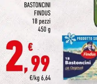 Conad Superstore Bastoncini FINDUS offerta