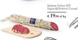 Spazio Conad Salame Felino IGP Sapori&Dintorni Conad offerta