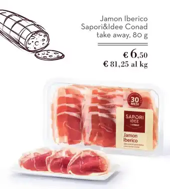 Spazio Conad Jamon Iberico Sapori&Idee Conad offerta