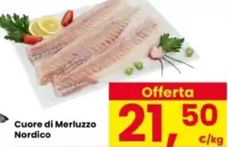 Interspar Cuore di Merluzzo Nordico offerta