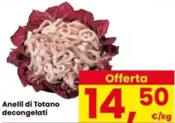 Interspar Anelli di Totano decongelati offerta