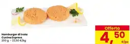 Interspar Hamburger di trota Cucina Express offerta