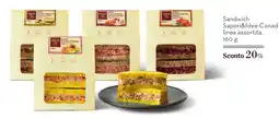 Spazio Conad Sandwich Sapori&Idee Conad offerta