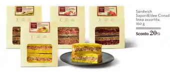 Spazio Conad Sandwich Sapori&Idee Conad offerta