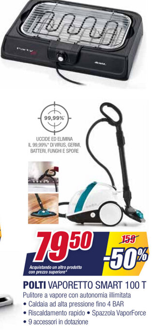 Trony Polti Vaporetto Smart 100 T offerta