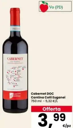 Interspar Cabernet DOC Cantina Colli Euganei offerta