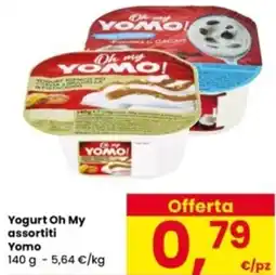Interspar Yogurt Oh My assortiti Yomo offerta